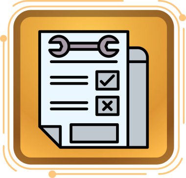 İşaretleme simgesi olan kontrol listesi