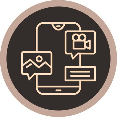 iş simgesi vektör illüstrasyonu