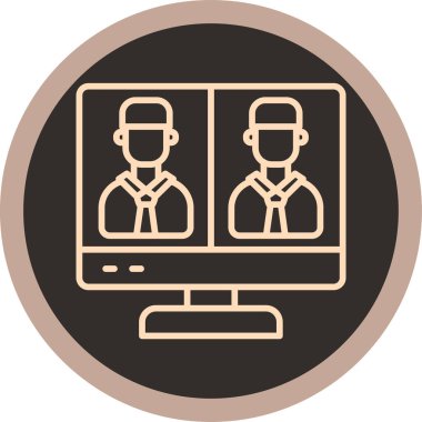 seo modern simgesinin vektör illüstrasyonu