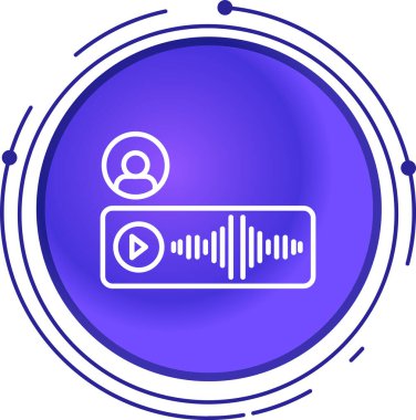 çizgi hoparlörü simgesi beyaz arkaplanda izole edildi. Ses sembolü halka açık konuşma simgesinden. Konuşmacı. Renkli taslak konsepti. vektör