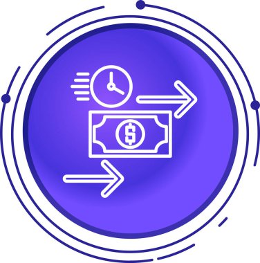 para simgesi vektör illüstrasyonu