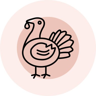 Şirin kuşun vektör çizimi