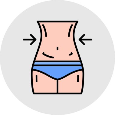 Modern simge vektör illüstrasyonunu kısaltır