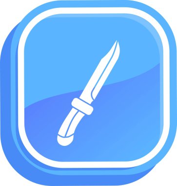 Kılıç simgesi, basit tarzı