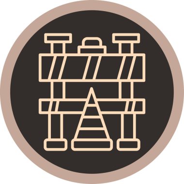 barkod simgesi, vektör illüstrasyonu