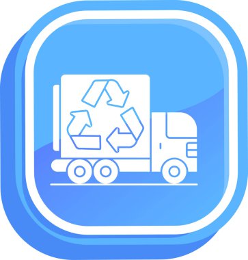 vektör geri dönüşüm simgesi çizimi