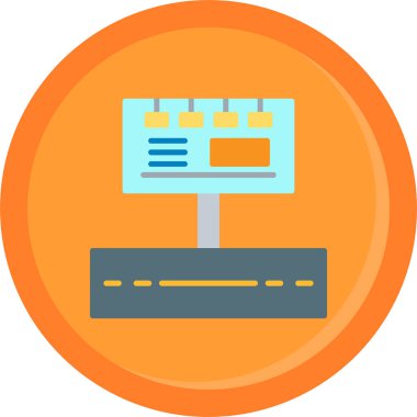 seo modern simgesinin vektör illüstrasyonu