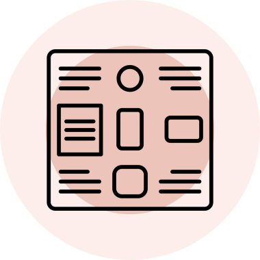 Web simgesi tasarımı vektör illüstrasyonu