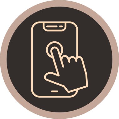 Cep telefonu. Basit tasarım