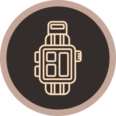 Modern b 'nin vektör illüstrasyonu eksik simgesi