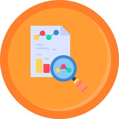 veri analiz vektörü simgesi