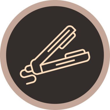 Bir tornavida simgesinin vektör çizimi