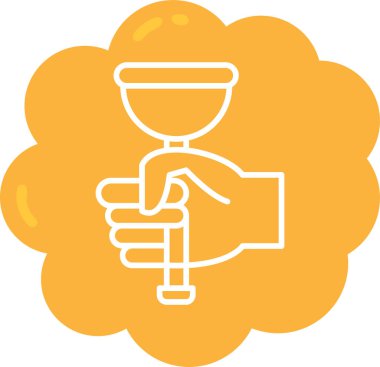 şarap ikonu vektör illüstrasyonu