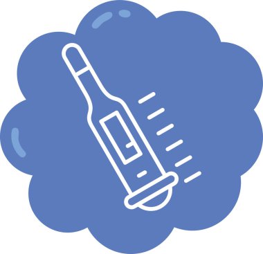 Fırça simgesi vektör illüstrasyonu