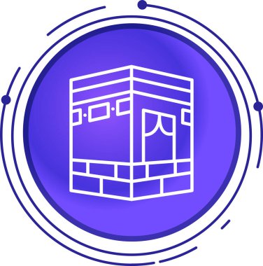 Yapı simgesinin vektör illüstrasyonu