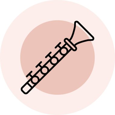 Modern simgenin vektör illüstrasyonu