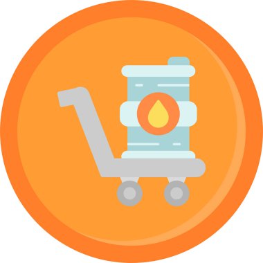 yağ ikonu vektör illüstrasyonu