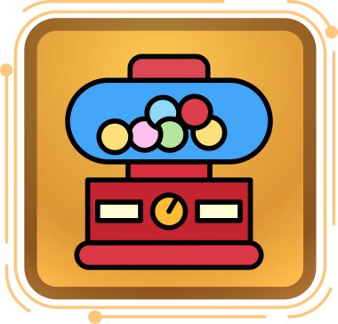 para kasası vektör karikatür çizim vektörü