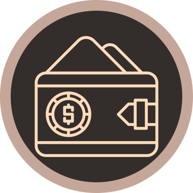 para simgesi vektör illüstrasyonu