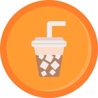 içki ikonu vektör illüstrasyonu