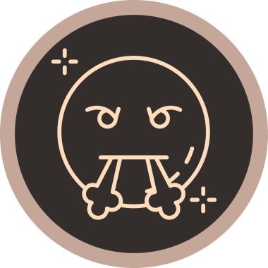 Uzaylı. Web simgesi basit illüstrasyon