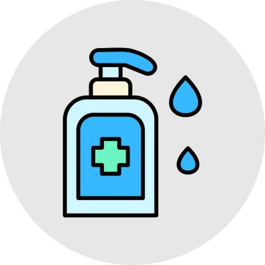 şişe simgesi vektör illüstrasyonu