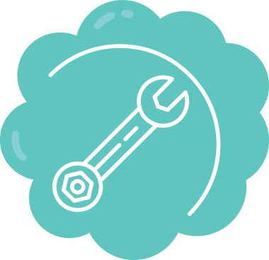 Seo simgesinin vektör illüstrasyonu