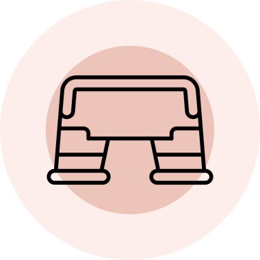 Modern b 'nin vektör illüstrasyonu eksik simgesi