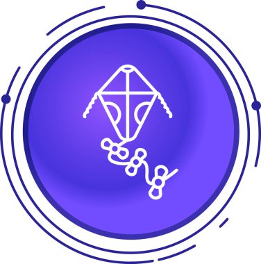 çizgi sihirli değnek simgesi beyaz arkaplanda izole edildi. Sihirli şekil aksesuarı. aksesuar büyü gücü. Renkli taslak konsepti. vektör.