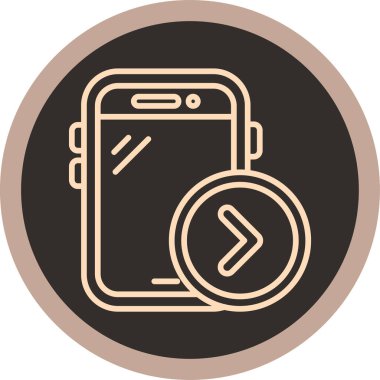 Cep telefonu. Basit tasarım