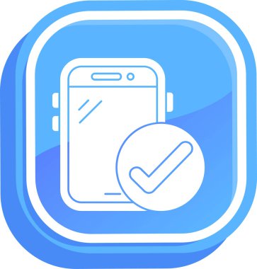 Telefon simgesi vektör illüstrasyonu