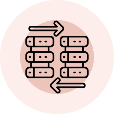 seo modern simgesinin vektör illüstrasyonu