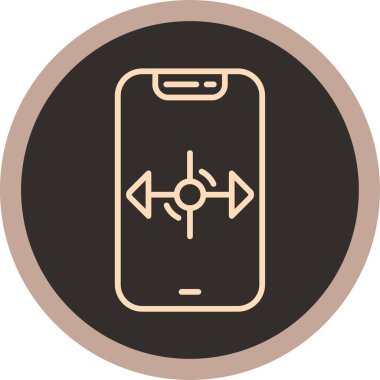 telefon simgesi, vektör illüstrasyonu