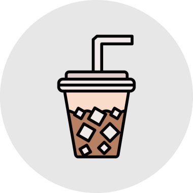 vektör kahve web simgesi