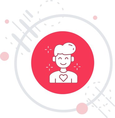 çizgi şefi simgesi beyaz arkaplanda izole edildi. Yemek sembolü. Yemek şapkası. vektör özeti kavramı.