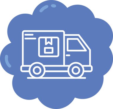 servis simgesi vektör illüstrasyonu