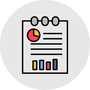 analiz iş veri simgesi