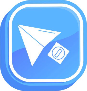 harita pin simgesi, vektör illüstrasyonu