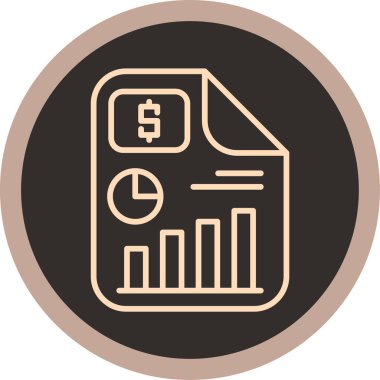 mali grafik simge vektör çizim