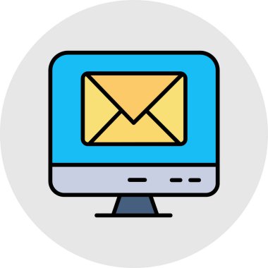 e-posta pazarlama simgesi - taslak biçimi