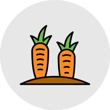 Gıda simgesinin vektör illüstrasyonu