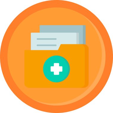 tıbbi dizin vektör simgesi