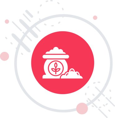 Geleneksel Çin Yeni Yıl ikonu beyaz arka planda izole edildi. Renkli taslak konsepti. vektör.