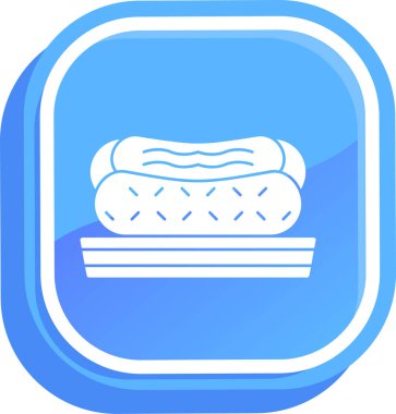 Fırın ekmek dükkânı simgesi - taslak biçimi