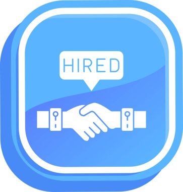 Bir görev simgesinin vektör illüstrasyonu