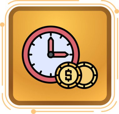 Bitcoin simgesi vektör illüstrasyonu