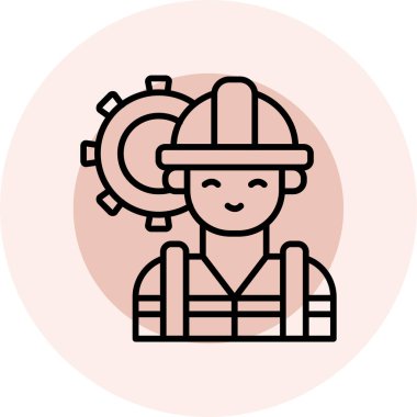 Modern simgenin vektör illüstrasyonu