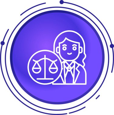 İş ve finans simgesinin vektör illüstrasyonu