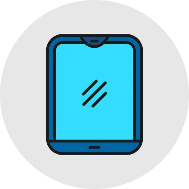 Vektör Mobil simge illüstrasyonu