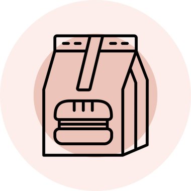 Vektör illüstrasyonu, simge ögesi arkaplanı